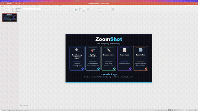 ZoomShot demo